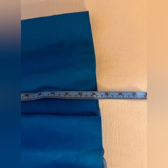 Trina Turk Dress - Women's 4 Blue - Sleeveless V-Neck Sheath - Picture 7 of 8